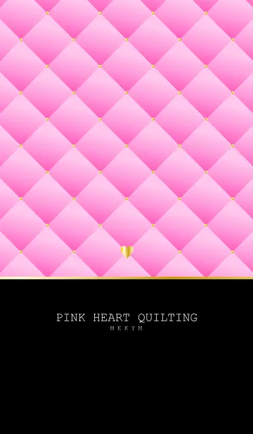 [LINE着せ替え] PINK HEART QUILTING 6の画像1