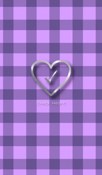 [LINE着せ替え] check Heart 6.の画像1