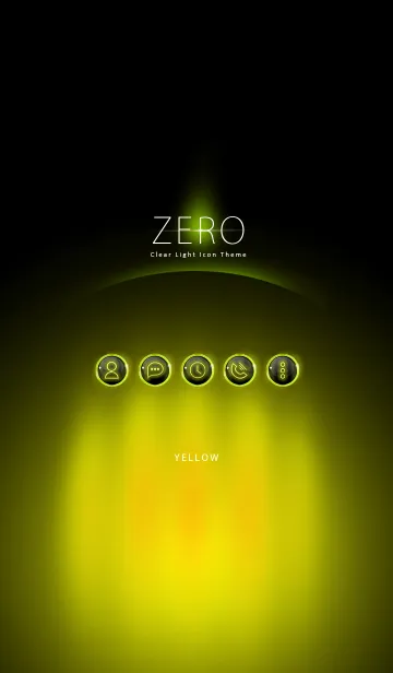 [LINE着せ替え] -ZERO- Clear Light Icon Theme Yの画像1