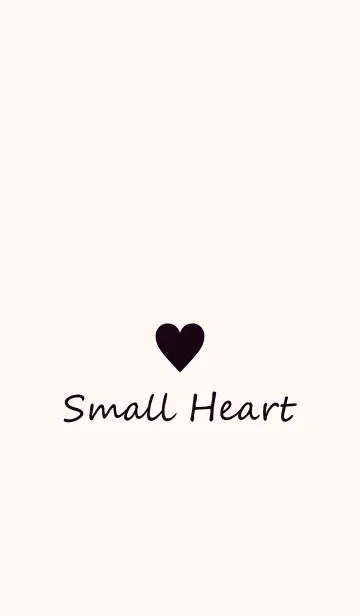 [LINE着せ替え] Small Heart *Crow*の画像1