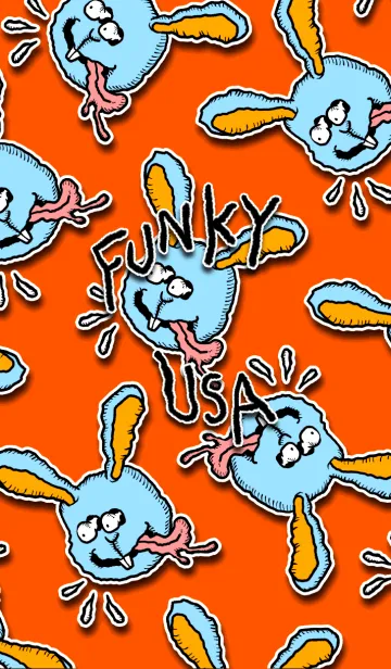 [LINE着せ替え] Funky Usaの画像1