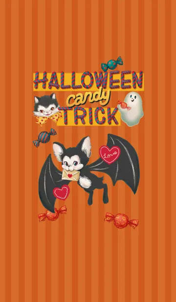 [LINE着せ替え] Halloween candy TRICKの画像1