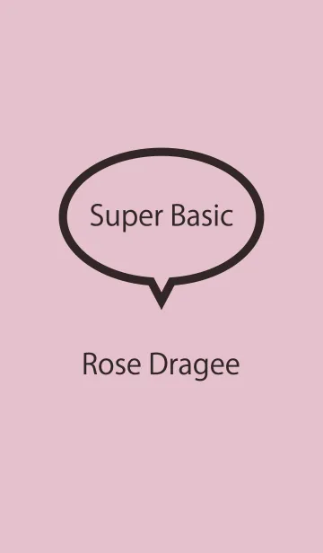 [LINE着せ替え] Super Basic Rose Drageeの画像1