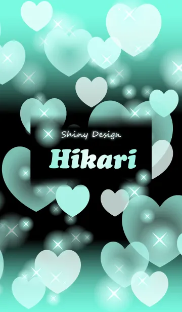 [LINE着せ替え] ひかり❤️の着せかえ❤️ミントハートの画像1