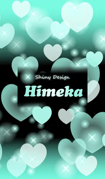 [LINE着せ替え] ひめか❤️の着せかえ❤️ミントハートの画像1