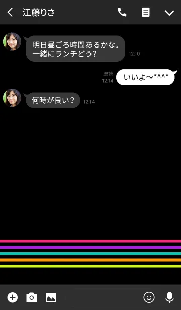 [LINE着せ替え] Simple Smartの画像3