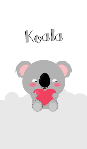 [LINE着せ替え] Simple Cute Koala Theme Ver.2 (jp)の画像1