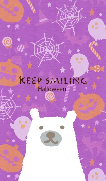[LINE着せ替え] Keep Smiling Happy Halloweenの画像1