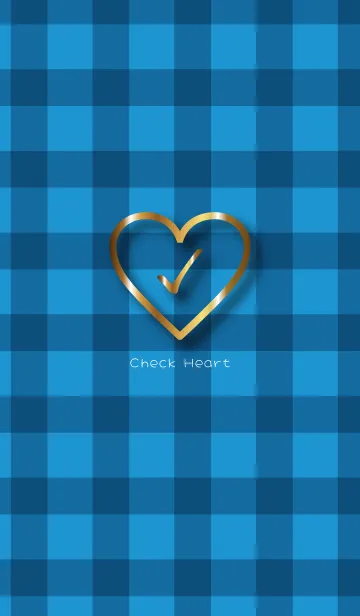 [LINE着せ替え] check Heart 7.の画像1