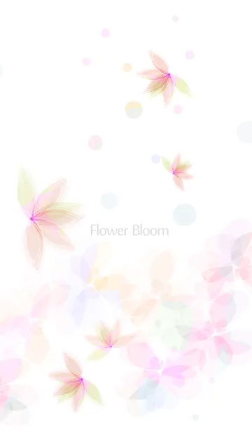 [LINE着せ替え] artwork_Flower bloom 5の画像1