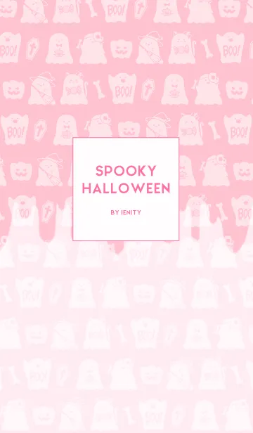 [LINE着せ替え] ♱ Spooky Halloween - Pink - ♱の画像1