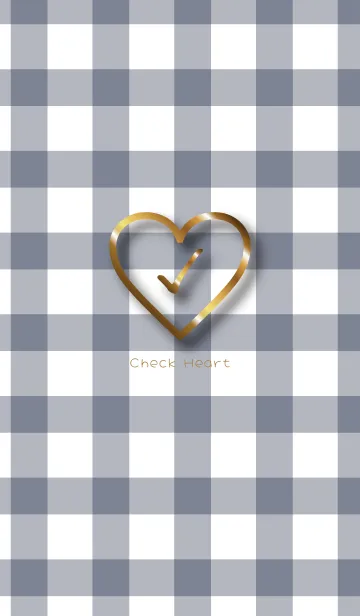 [LINE着せ替え] check Heart 8.の画像1