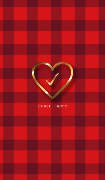 [LINE着せ替え] check Heart 10.の画像1