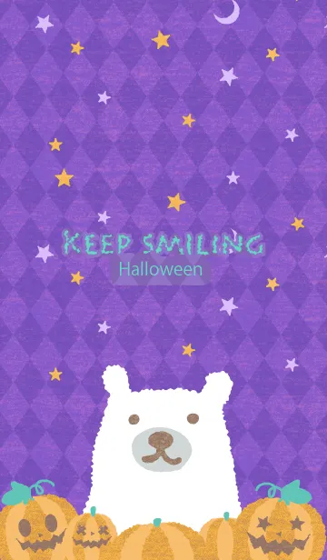 [LINE着せ替え] Keep Smiling Halloween nightの画像1