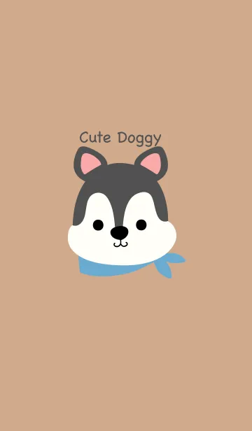 [LINE着せ替え] Cute Doggyの画像1