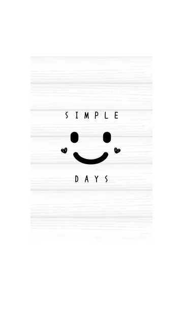 [LINE着せ替え] SIMPLE DAYS* WOODの画像1