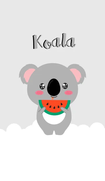 [LINE着せ替え] Simple Cute Koala (jp)の画像1