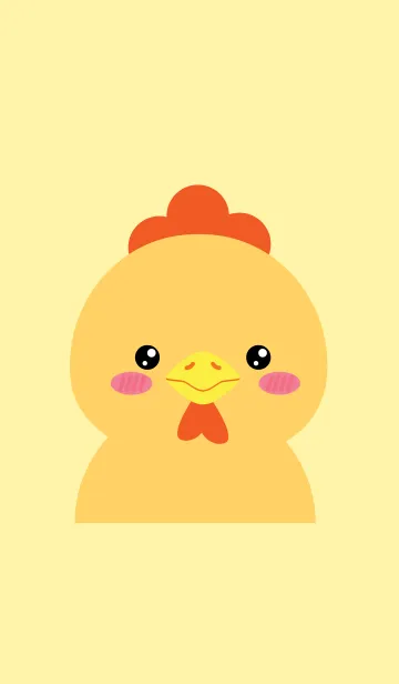 [LINE着せ替え] Simple Chicken Theme Ver.2 (jp)の画像1