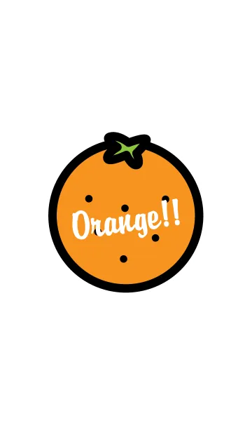 [LINE着せ替え] Love Orange！！の画像1