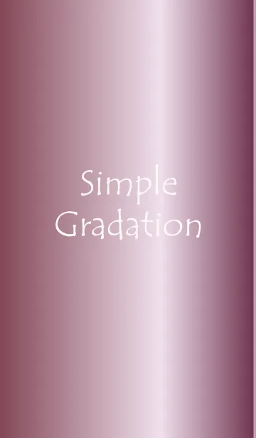 [LINE着せ替え] Simple Gradation -GLOSSY PINK5の画像1