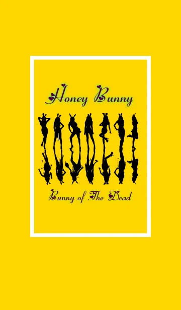 [LINE着せ替え] Honey Bunny -Bunny of the dead-Yellowの画像1