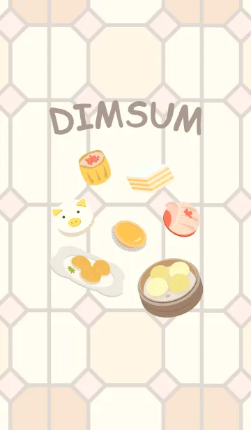 [LINE着せ替え] 飲茶・点心の画像1