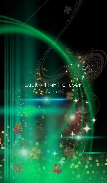 [LINE着せ替え] -Lucky light clover-の画像1
