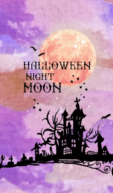 [LINE着せ替え] Halloween Night Moonの画像1