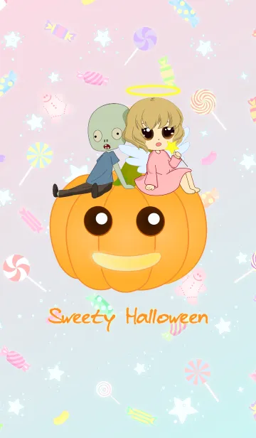 [LINE着せ替え] Sweety Halloween ！の画像1