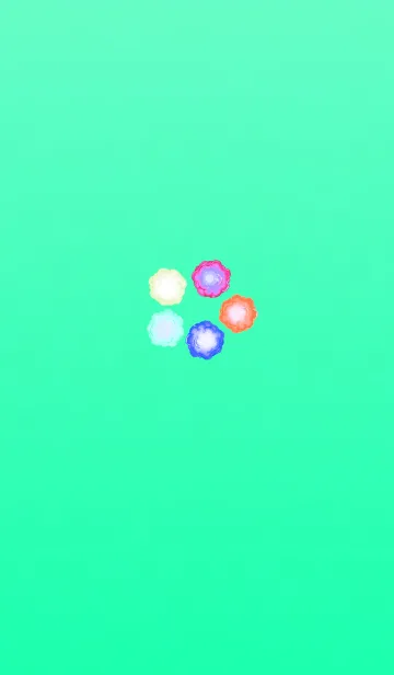 ライトブルー金平糖の着せ替えメイン画像