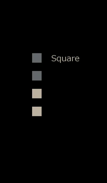 [LINE着せ替え] 四角とツートンカラー8の画像1