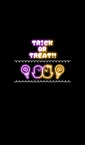 [LINE着せ替え] Cute！ Pop！ Halloween Ghost☆☆6の画像1