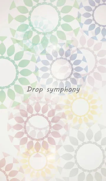 [LINE着せ替え] Drop symphonyの画像1