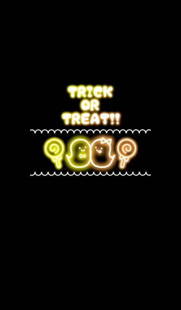 [LINE着せ替え] Cute！ Pop！ Halloween Ghost☆☆8の画像1