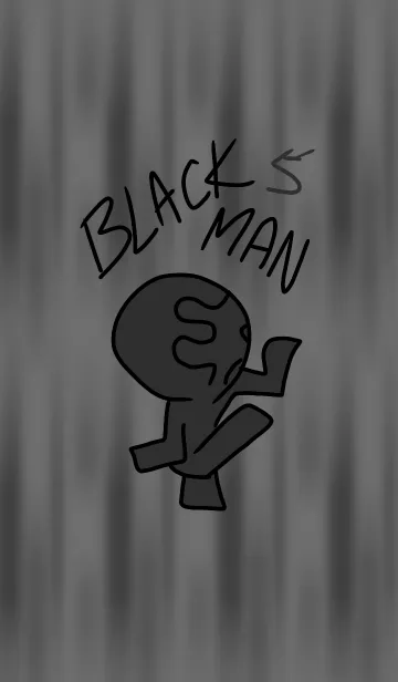 [LINE着せ替え] Black man5の画像1
