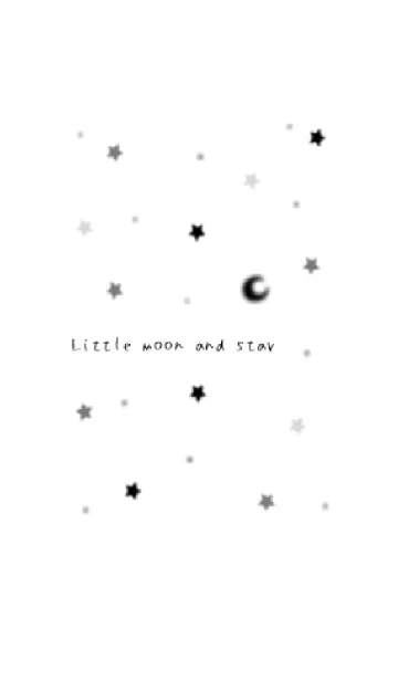[LINE着せ替え] Little star ＆ moon.の画像1