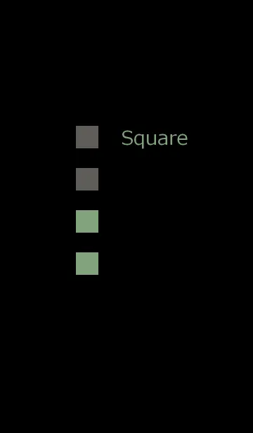 [LINE着せ替え] 四角とツートンカラー9の画像1