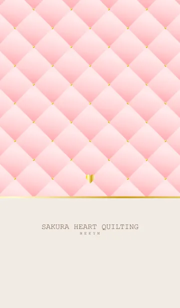 [LINE着せ替え] SAKURA HEART QUILTINGの画像1