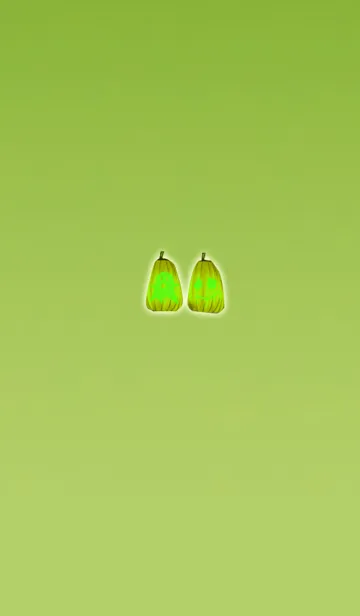 [LINE着せ替え] ハロウィンワンポイントライトグリーンの画像1