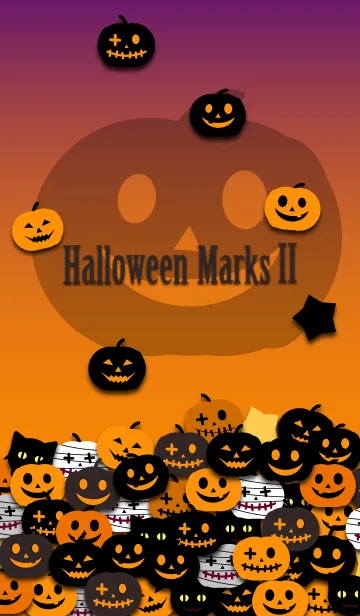 [LINE着せ替え] Halloween Marks IIの画像1