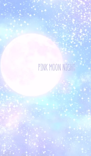 [LINE着せ替え] Pink moon nightの画像1