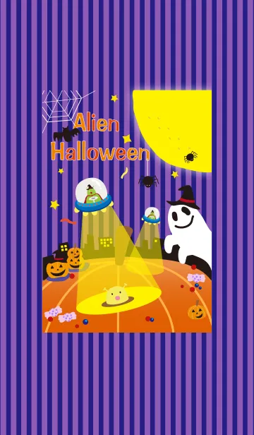 [LINE着せ替え] Alien Halloween.の画像1