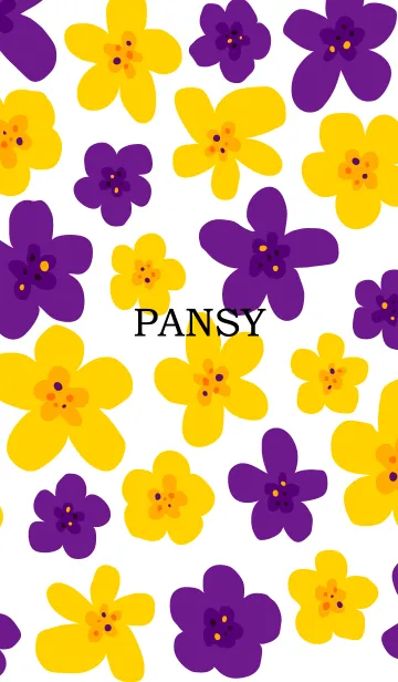 [LINE着せ替え] *PANSY*の画像1