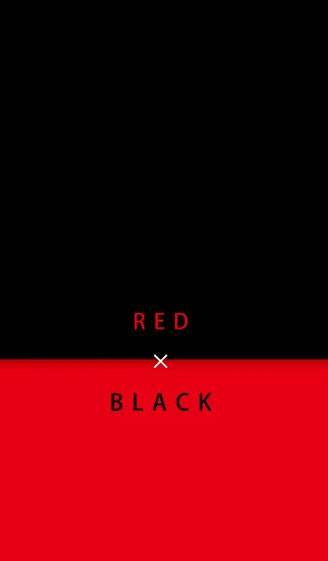 [LINE着せ替え] 赤と黒の着せ替えの画像1