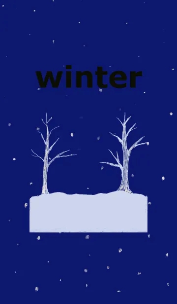 [LINE着せ替え] winter oneの画像1