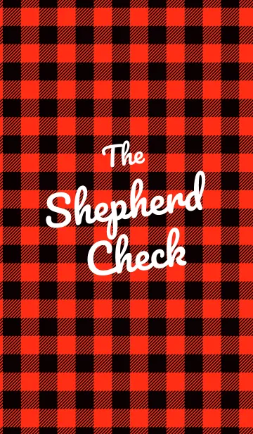 [LINE着せ替え] シェパード チェック スタイルの画像1