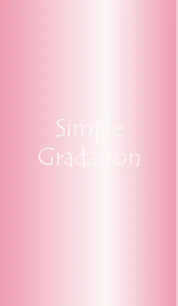 [LINE着せ替え] Simple Gradation -GLOSSY PINK6-の画像1