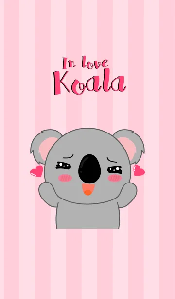 [LINE着せ替え] In love Koala Icon Theme (jp)の画像1