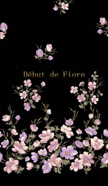 [LINE着せ替え] Debut de Fiore -Chouchou Fleur-の画像1