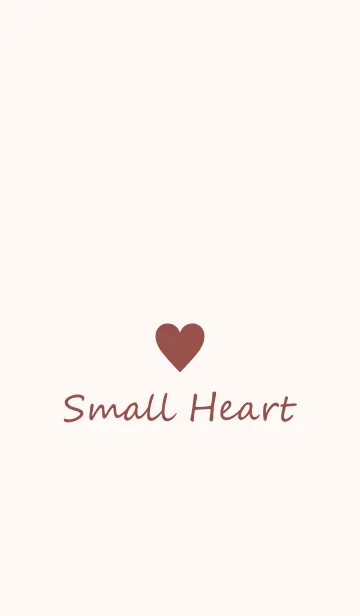 [LINE着せ替え] Small Heart *AZUKI*の画像1